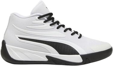 Кросівки PUMA Court Pro для чоловіків, баскетбольні, 45 EU, білий/чорний