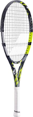 Дитяча тенісна ракетка Babolat Pure Aero Junior 25 S CV 370, сіро-жовта, розмір 0