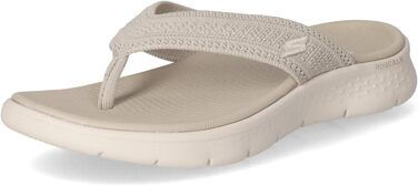 Шльопанці Skechers для жінок (42 EU, Бежевий колір)