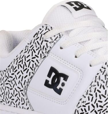 Кросівки DC Shoes Manteca для жінок, білі, чорні, рожеві, 42.5 EU