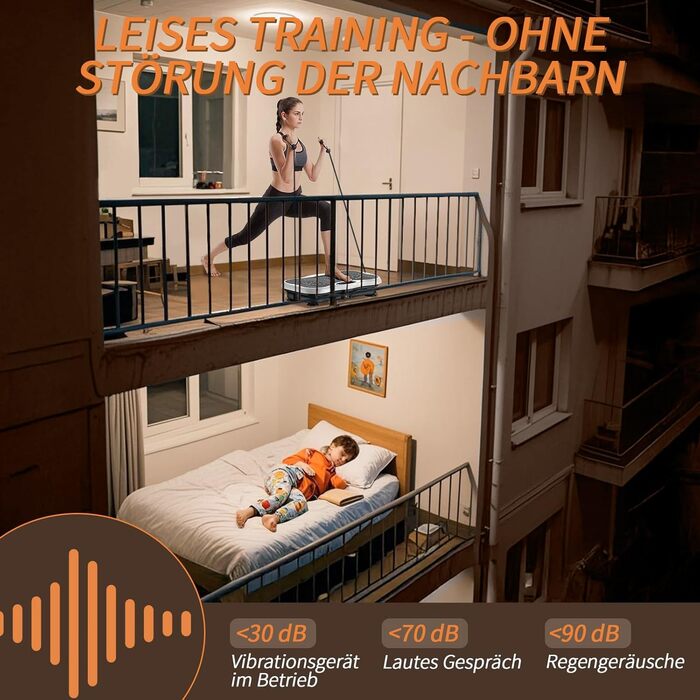 Віброплатформа для дому з пультом та Bluetooth, Vibro Shaper для всього тіла