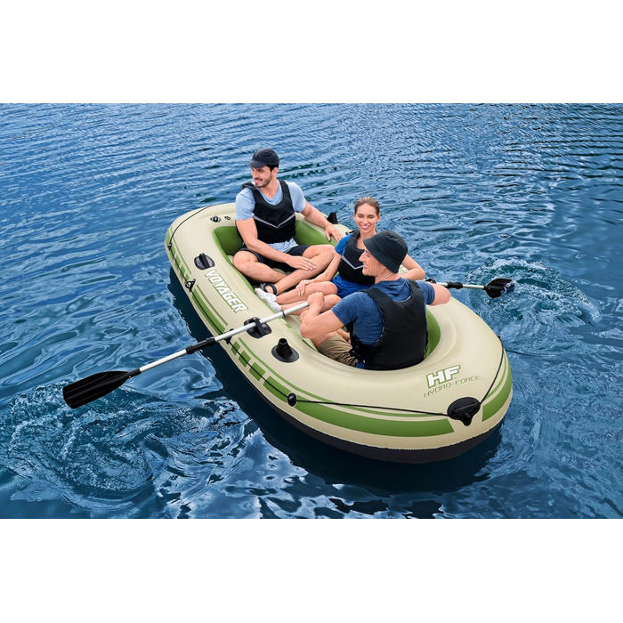 Надувний човен Bestway Hydro-Force Voyager X3 294x137x39 см комплект