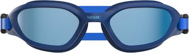 Окуляри для плавання Seac Mood з полікарбонатними антипотертими та антизапотівними лінзами, силіконові ущільнювачі