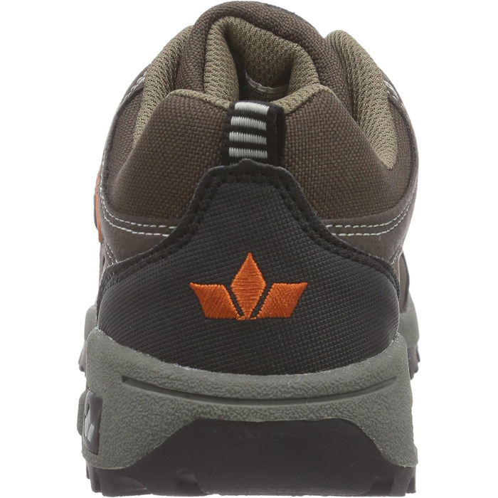 Чоловічі кросівки для ходьби Lico Rancher Low 210060 чорного, сірого та зеленого кольорів (40 EU, коричневий, помаранчевий)