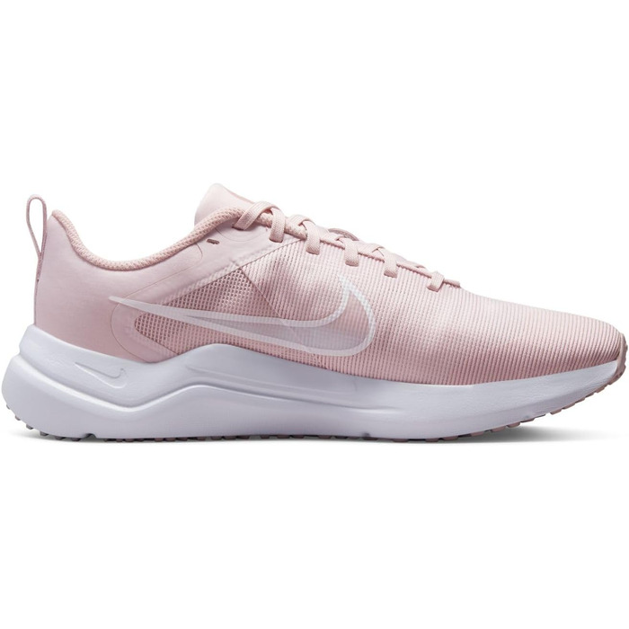 Кросівки Nike Downshifter 12 для чоловіків, Barely Rose White Pink Oxford, розмір 40.5 EU