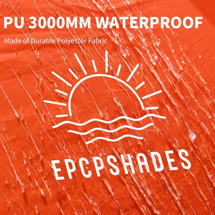Купол намет для кемпінгу на 1-2 особи, легкий, портативний, водонепроникний, для дорослих, армійного кольору (зелений/помаранчевий)