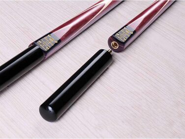 Снукерна кий HIOD, 145 см, 19 oz, з наконечниками 10 мм, ручної роботи