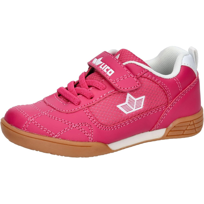 Дитячі кросівки для залу та вулиці Lico Bernie (33 EU, рожевий)