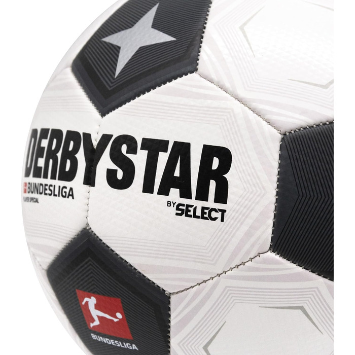 Футбольний м'яч Derbystar Bundesliga Player Special v23, офіційний м'яч Бундесліги 23/24, розмір 5, чорний/білий, унісекс