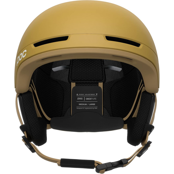 Легкий та безпечний лижний і сноубордичний шолом POC Obex Pure Cerussite Kashima Matt XS-S (51-54 см) для оптимального захисту на схилах і поза ними