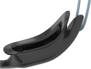 Окуляри для плавання Speedo Hydropulse унісекс | Зручна посадка | Регульована конструкція, сірі | Діоптрії 3.0, середній розмір