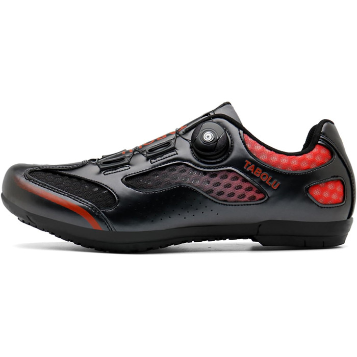 Чоловічі велосипедні туфлі для MTB та шосе, без фіксатора, чорні, 44 EU