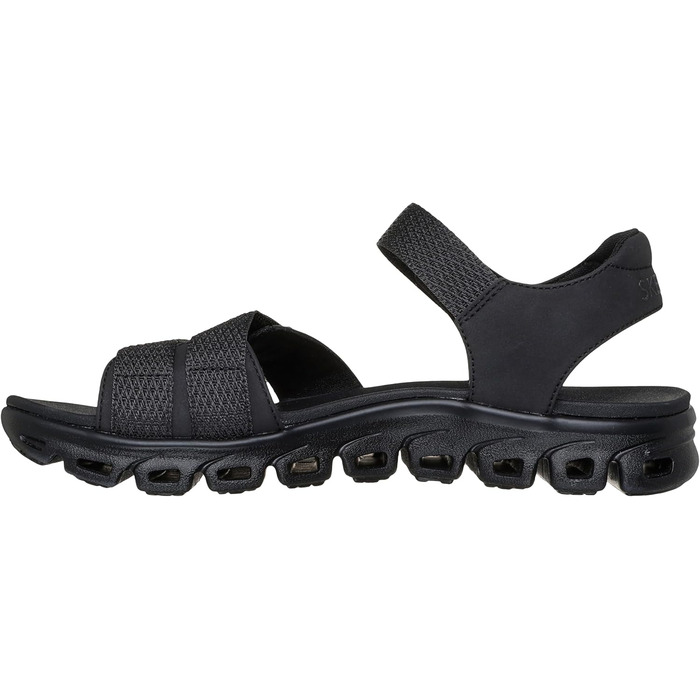 Спортивні сандалі Skechers Glide-Step Count On Me для жінок (39 EU, чорний)