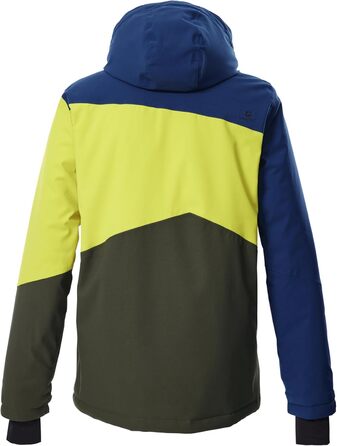 Killtec чоловіча гірськолижна куртка з капюшоном та снігозахистом KSW 306 MN SKI Jckt, водонепроникна, вітронепроникна, дихаюча (S, 00759-dunkelpetrol)