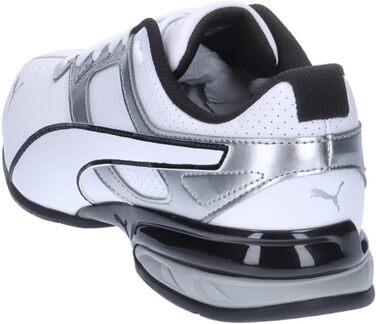 Кросівки жіночі PUMA Tazon 6 для тренувань, 42.5 EU, білий, сріблястий, чорний