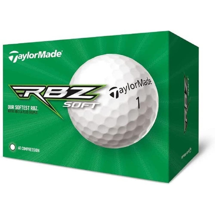 Гольф-м'ячі TaylorMade RBZ Soft, 12 шт., преміум якість