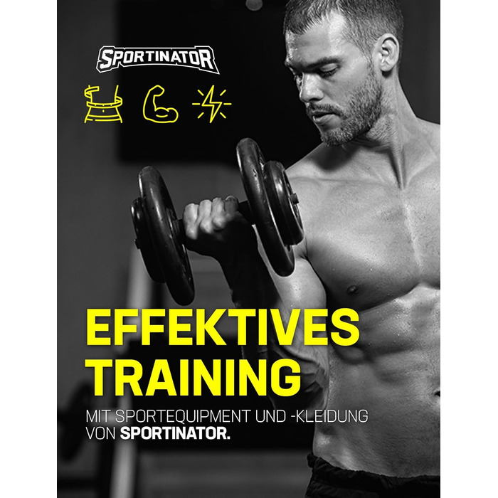 SPORTINATOR® міцні упори для віджимань з м'якими накладками, 2 шт, анатомічні упори для захисту зап'ясть, протиковзкі, для тренування рук, плечей і грудей, сірі