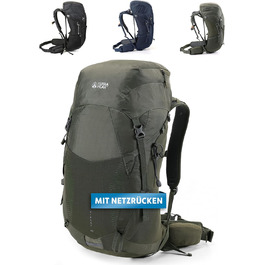 Рюкзак Terra Peak для туризму з вентильованою спинкою, 20/30/40 л, кріпленням для питної системи та дощовиком, міський і трекінговий рюкзак з поясом для стегон