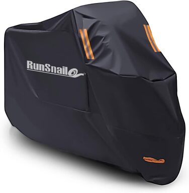 Водонепроникна мотоциклетна накривка XXL, захист від подряпин, 210D Oxford, з отворами для замка, підходить для Harley-Davidson, Honda, Yamaha, Suzuki, Kawasaki