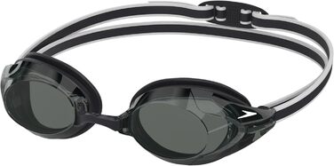 Унісекс окуляри для плавання Speedo Vanquisher 3.0, чорні, димчасті лінзи, універсальний розмір