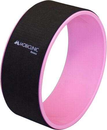 Йога-ролик Mobiclinic Yoga Rad 30x13 см, антиковзкий, європейський бренд, для гнучкості та витривалості, рожевий, легкий у догляді, багатофункціональний