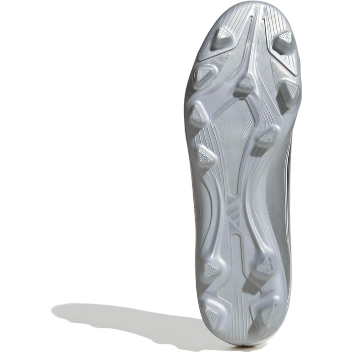 Футбольні бутси Adidas F50 Messi Club для гри на твердих та універсальних покриттях, розмір 43 1/3 EU, колір Cloud White/Lucid Red/Silver Metallic