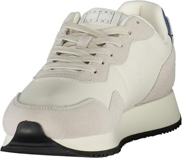 Чоловічі кросівки Tommy Hilfiger - білі спортивні (45 EU, Grey Stratus Grey)