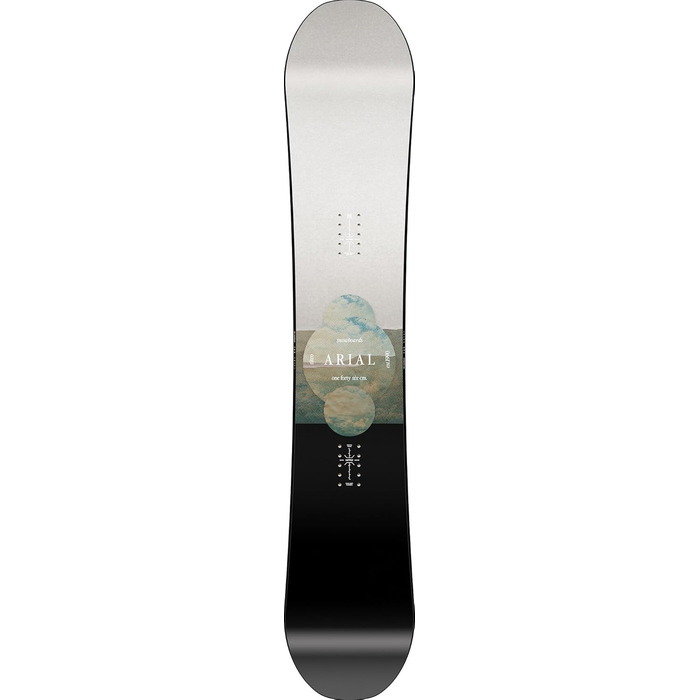 Сноуборд Nitro Arial BRD 2025 для дівчат, Twin, All-Mountain, Cam-Out Camber, 146 см