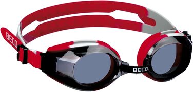 Окуляри для плавання Beco Unisex Arica Profi (червоно-сірі) - професійні, унісекс