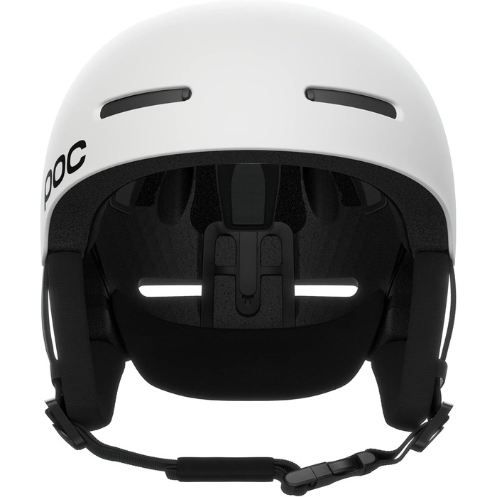 Сноубордичний та лижний шолом POC Auric Cut Matt White XL-XXL (59-62 см), добре вентильований, регульований, універсальний захист для катання на трасі та поза нею