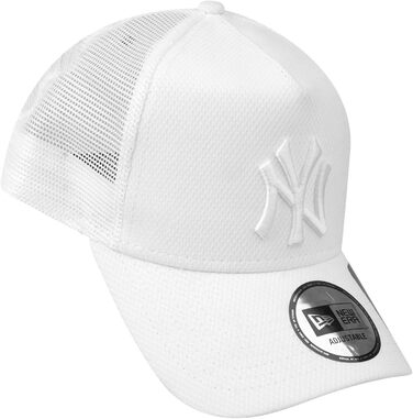 Кепка New Era Mesh Trucker Cap з логотипом New York Yankees, біла, універсальний розмір