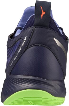 Волейбольне взуття Mizuno Unisex Wellenmaße (39 EU, Eveblue Techgreen Iolite)