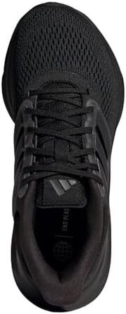 Дитячі кросівки Adidas Ultrabounce Junior - для бігу (38 EU, чорний/чорний/карбон)