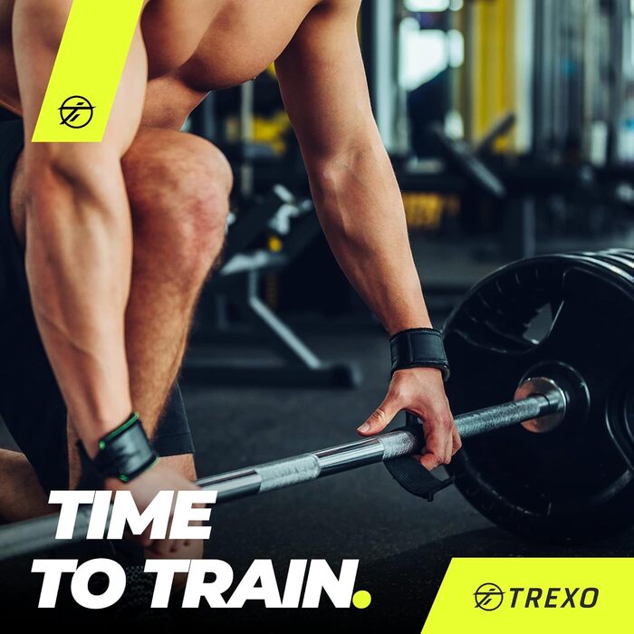 Диск для штанги TREXO 15 кг з ручками, чавунний, покритий, для кросфіту та силових тренувань