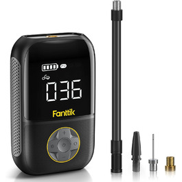 Електричний насос-компресор Fanttik X8 Mini, 150 PSI, портативний, з LCD-екраном, для авто, велосипедів, мотоциклів та м'ячів