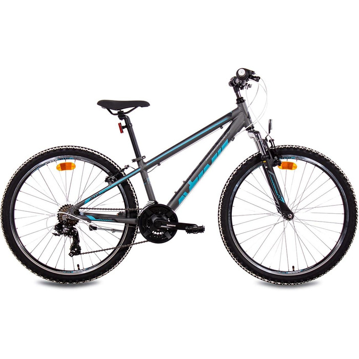 Гірський велосипед Airtracks YO.2640 26'' алюмінієвий, Shimano 21 швидкість, хардтейл для підлітків, зріст 150-165 см, 2023 рік