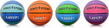Дитячий баскетбольний м'яч Meteor Layup Kinder Mini #4 (рожевий) для дітей 4-8 років – ідеальний для тренувань та гри