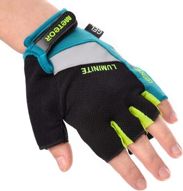 Рукавички Meteor Radhandschuhe MTB Green для гірського велосипеда (XXS, темно-зелений/зелений)