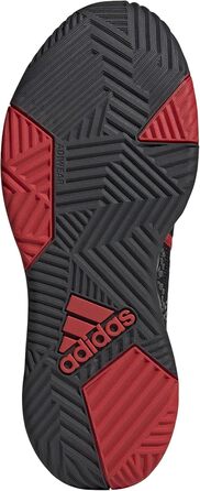 Кросівки баскетбольні adidas Own The Game 2.0 Lightmotion Mid, 42 2/3 EU, чорний/білий/карбон