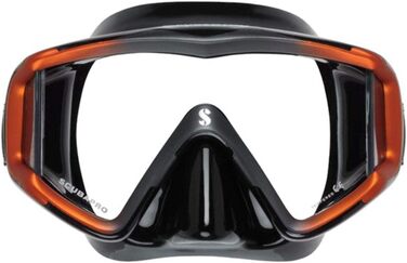 Маска для снорклінгу SCUBAPRO Crystal Vu Orange - прозора лінза