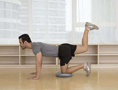 Балансувальний диск J-FIT 33 см для фітнесу, подушка-нестійка