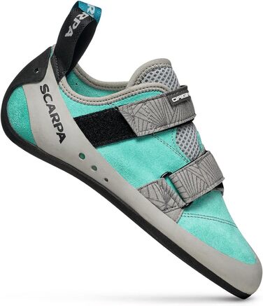 Кріпи для скелелазіння Scarpa Origin для жінок, боулдерингові (40.5 EU, Maldive Light Gray Ffxw)