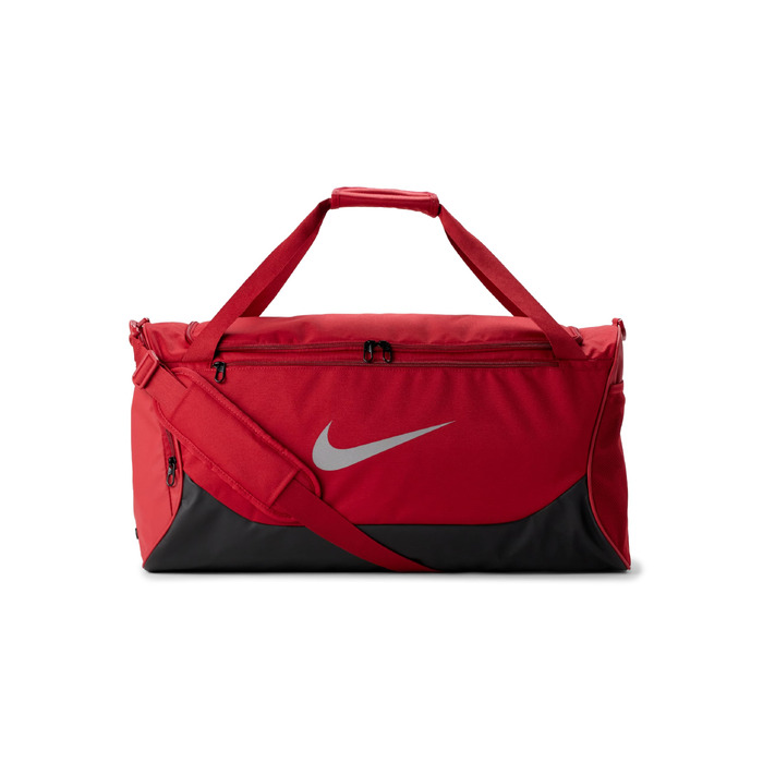 Спортивна сумка Nike Brasilia M - X Duffel, червона (Tough Red/Black/Reflect Silver), універсальний розмір
