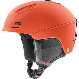 Шолом для гірських лиж та сноуборду Uvex Ultra MIPS, обтічний, 51-55 см, fierce red matt