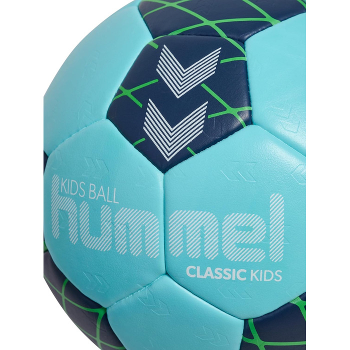 Дитячий гандбольний м'яч Hummel HMLCLASSIC Kids HB (Світло-блакитний/Морський/Зелений)