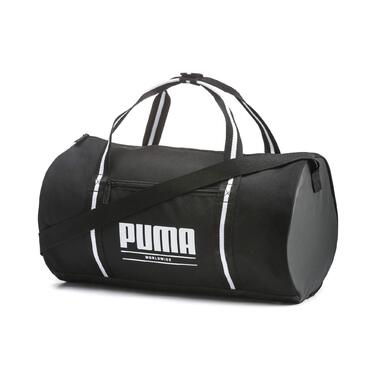 Спортивна сумка-циліндр PUMA Core Base для жінок, чорна, універсальний розмір