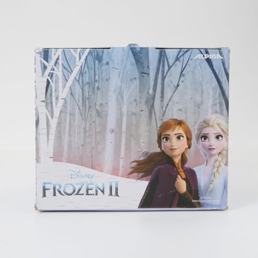 Дитячий велосипедний шолом Alpina Hackney Disney Frozen II, легкий, ударостійкий, з вентиляцією, можливість встановлення LED, 47-51 см