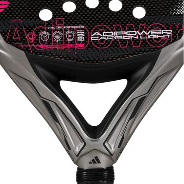 Падель ракетка Adidas Adipower Carbon Light 2025, універсальна