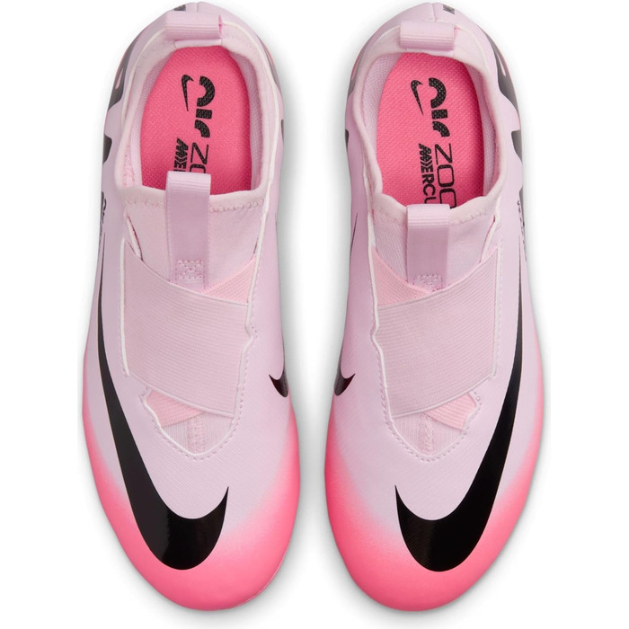 Дитячі футбольні бутси Nike Zoom Vapor 15 Acad MDS Fgmg - рожевий, чорний (32 EU)