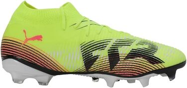 Жіночі футбольні бутси PUMA Future 8 Match Fg/Ag, 38 EU, Yellow Alert/Aged Silver/Sun Struck